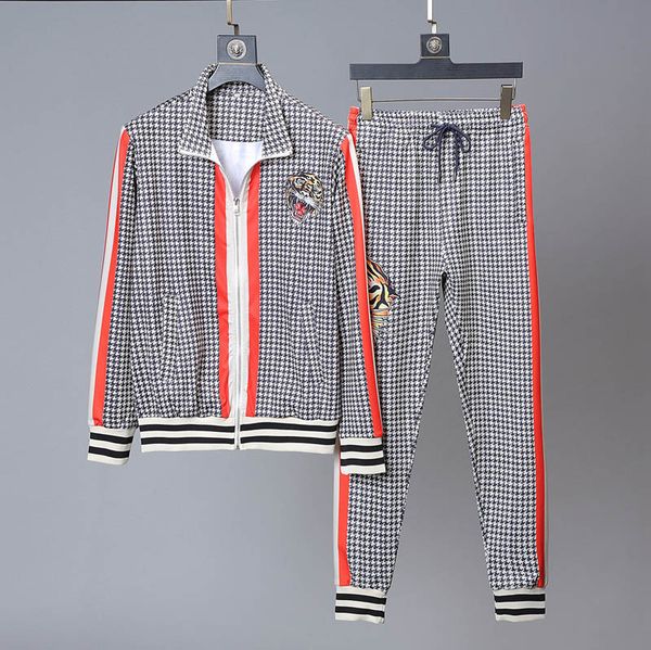 

mens tracksuits coats men sweatshirt tracksuit jacket fashion jogger suits sports suit sweat pants sportswear tracksuit men clothing, Gray