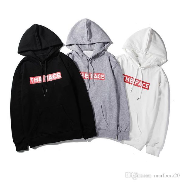 

mens brand designer box logo embroidered hoodies hip hop sweatshirt casual male hooded pullover winter jumper, Black