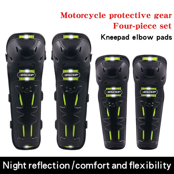 

wupp 4 шт. мотоциклов скутер kneepad налокотники аксессуар скейт лыжный silder защитное снаряжение протектор спортивная гвардия безопасность