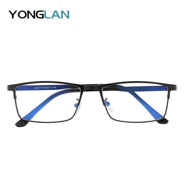 

men computer goggles anti blue laser ray fatigue radiation-resistant glasses eyeglasses frame eyewear, White;black