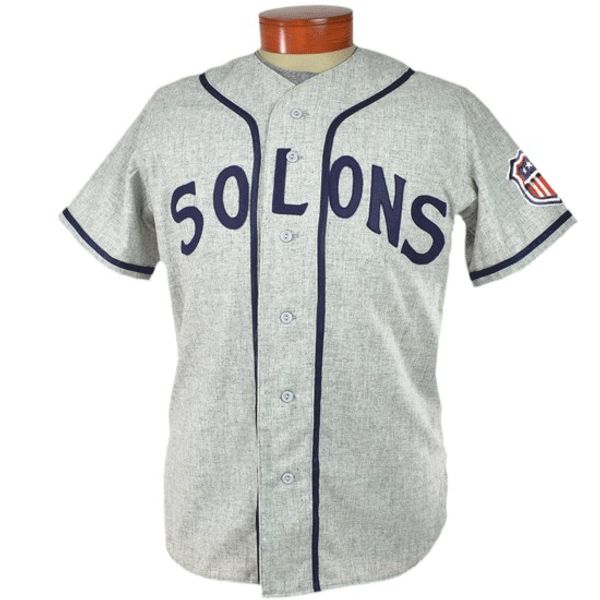 

Sacramento Solons 1946 Road Jersey 100% Stitched Embroidery Logos Vintage Baseball Jerseys Custom Any Name Any Number Free Shipping