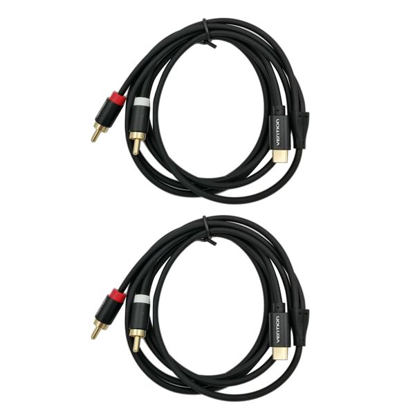 

2x usb type-c to dual rca audio cable male to male aux стерео адаптер 50 см