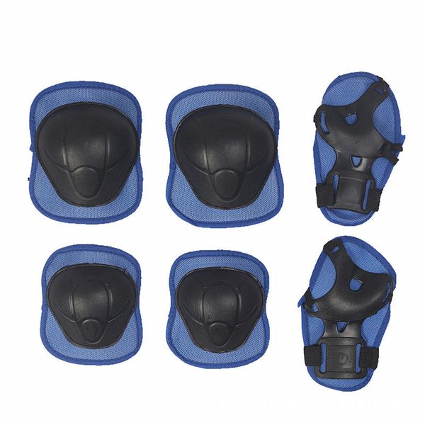 

6pcs / 7pcs kids skating protective gear with three colors outdoor sports protection roller skating protective gear set4zj, Black;gray