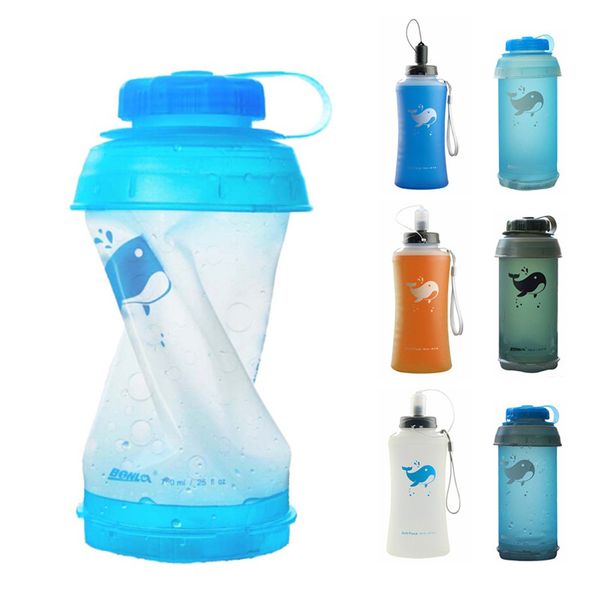 

portable soft water bottle kettle folding water bottle camping travel running soft water bottle outdoor sport