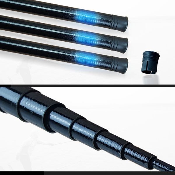 

newly thread frp fishing rod ultralight hard fishing pole for stream freshwater sd669