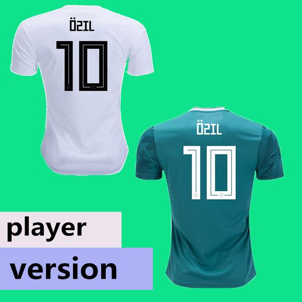 

Germany occer jer ey player ver ion muller ozil draxler 2018 world cup kroo hummel werner ane football hirt cami eta alemania kimmich