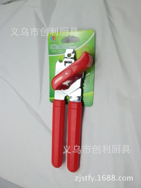 

goods in stock abs green handle stainless steel rise tank more function can opener open can knife tool