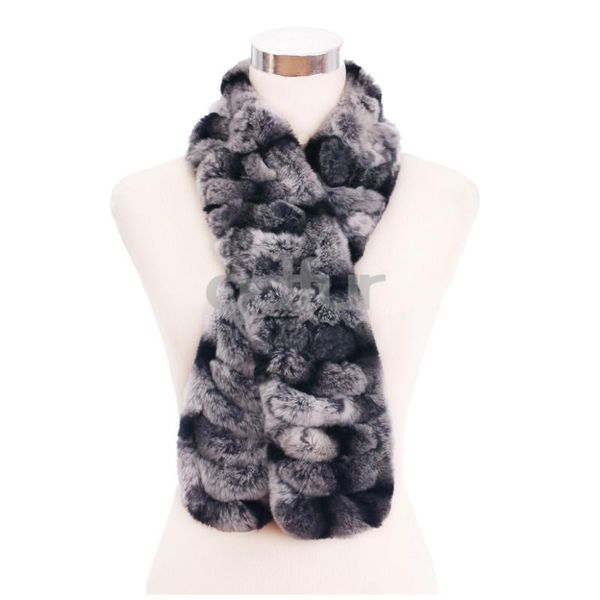 

2014 autumn lady genuine knitted rex fur scarves wraps winter women fur accessory neckwarmers females neckerchief qd30467, Blue;gray