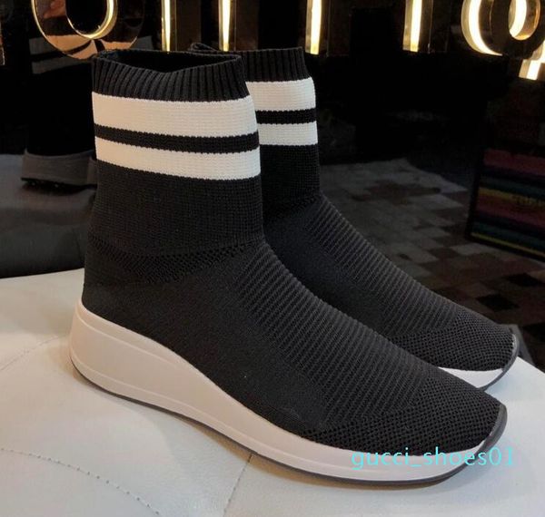 

h3 platform speed trainer mens womens sock shoes black white red men women fashion luxury designer sneakers casual g01