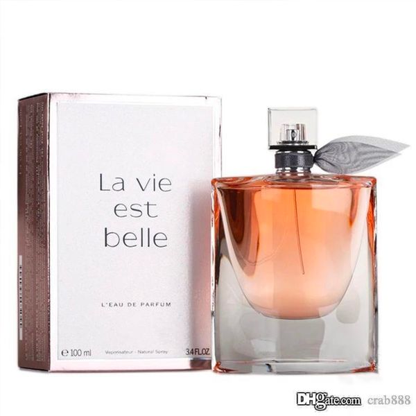 

classic perfume for women beautiful life 75ml edp 2.5floz eau de parfum la vie est belle ribbon bottle design new in box