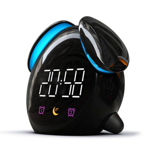 

student smart induction table wake up color changing rechargeable battery for bedrooms kids alarm clock home decoration digital