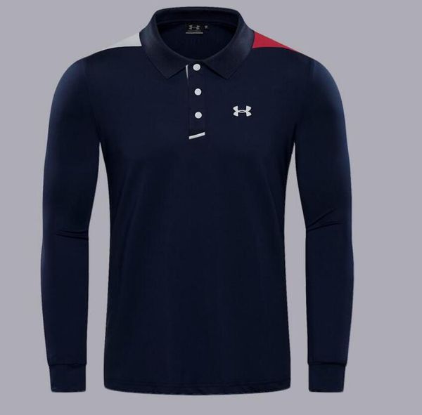 

golf clothes golf men's long sleeves, Black;blue