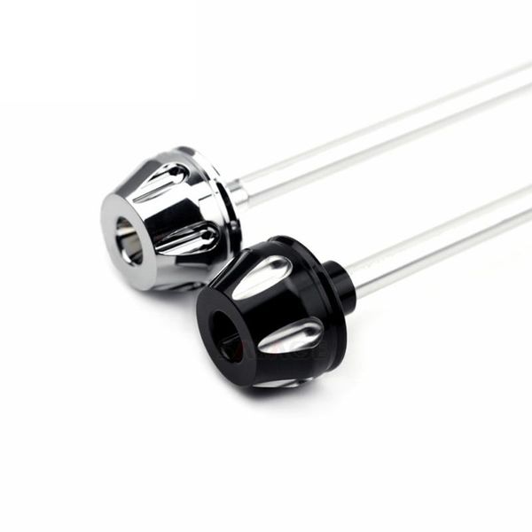 

for fat boy fat 2018 2019 2020 motorcycle cnc engraved ball cut edge crash protector front axle caps fork crash slider