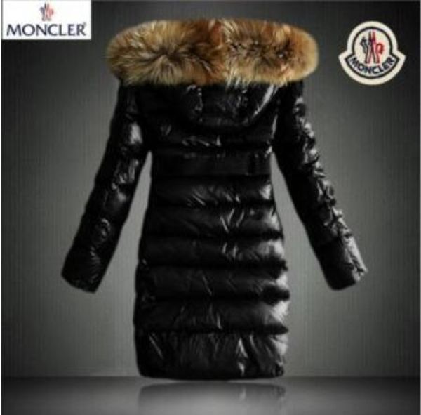 

Brand women winter warm down jacket with fur collar feather dre jacket women outdoor down coat woman fa hion jacket parka, Black