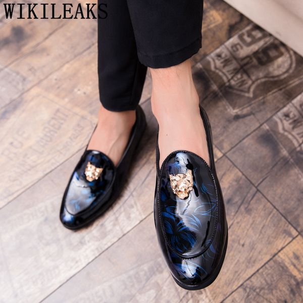 

mens dress shoes loafers wedding shoes for men black elegant men oxford patent leather coiffeur scarpe uomo buty meskie