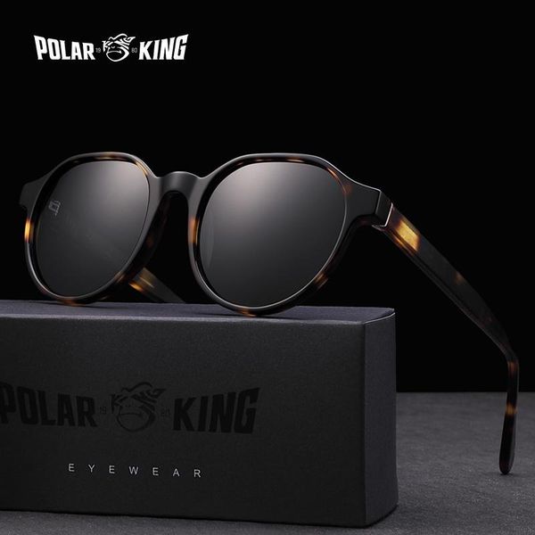 

защита polarking новые ацетат поляризованные очки марка стиль vintage мужские солнцезащитные очки ручной работы мужской uv400 оттенки brzqc