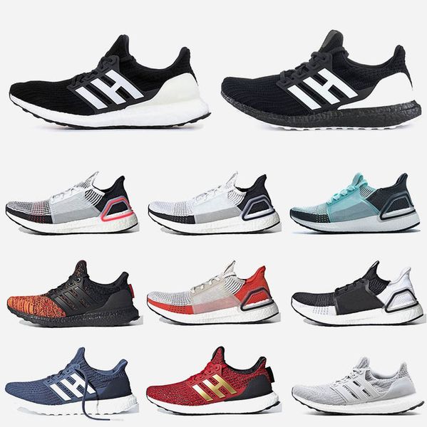 

oreo ultra 19 ultraboost 2019 running shoes cloud white black refract primeknit dark pixel men women sports trainers sneakers 36-45