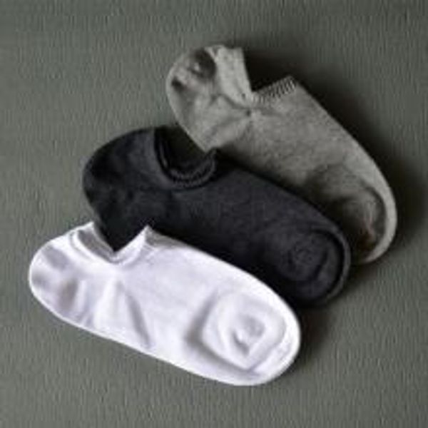 

men's clean solid color socks, odor proof, sweat proof, young people's solid color socks. the fifty-fourth category, Black