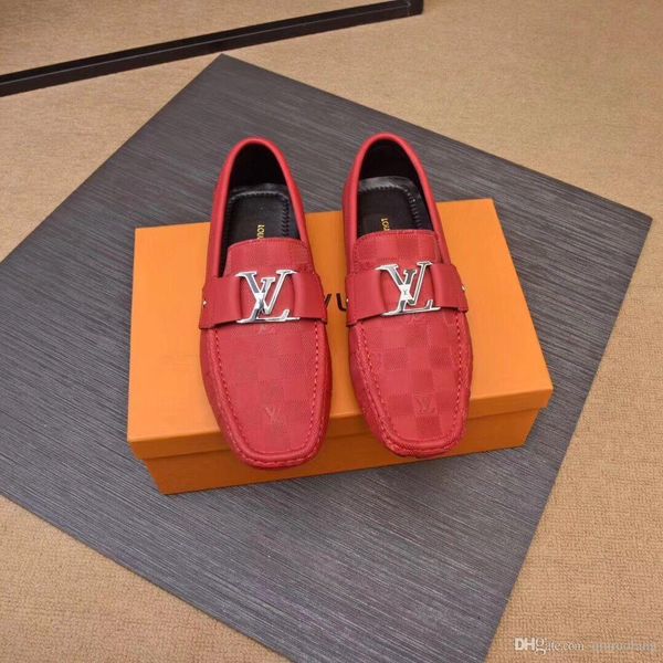 

newst driving shoes casual leather shoes men loafers luxury brands designer shoes men tenis masculino adulto buty meskie, Black