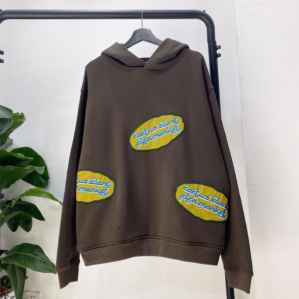 

new luxury european cpfm embroidery oversize hoodies fashion comfortable cotton sweatshirt couple women men's designer sweaters hfxhwy0, Black