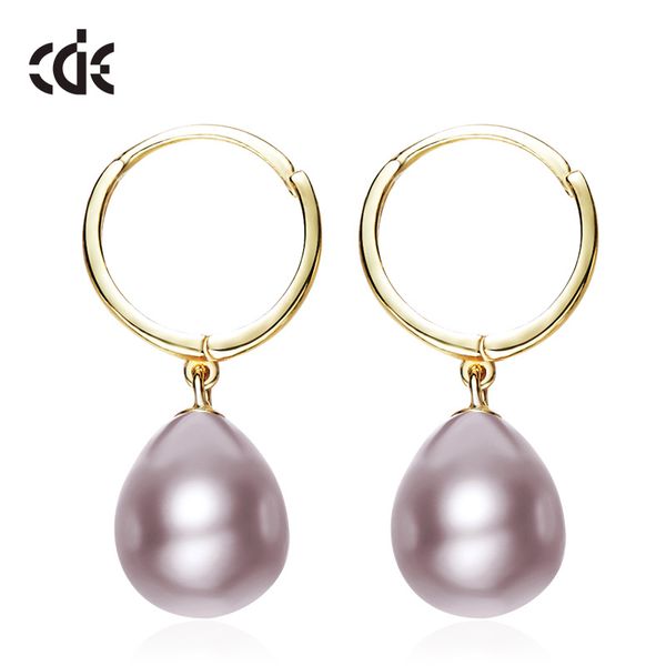 

свадьба серебро s925 жемчужные бусины подарок женщине леди ювелирные изделия с бриллиантами серьги для невесты актерского начала выпускной c, Golden