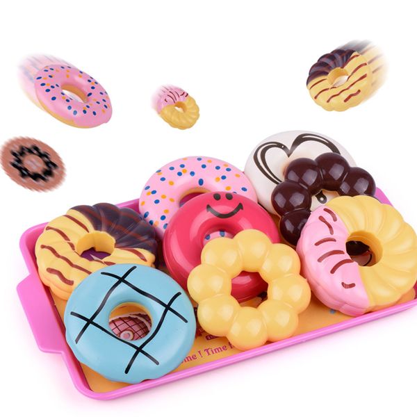 

21pcs/set kids doughnut cash register kit pretend role play early educational toy gift for supermarket checkout counter new