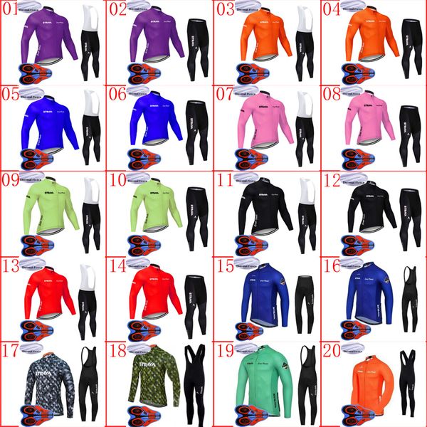 

racing sets winter warm cycling jersey kits mens thermal fleece outfits outdoor riding set mountain bike wear bicycle uniform, Black;blue