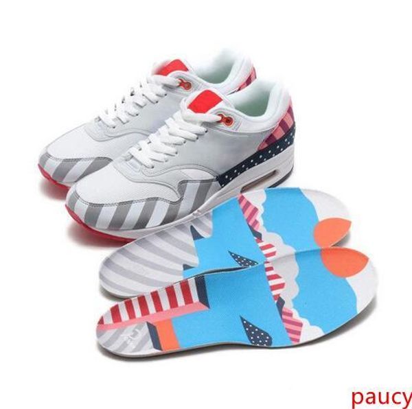 

new style netherland designer piet parra 1 white multi running shoes rainbow park men trainers shoes womens sneakers size 36-45 with