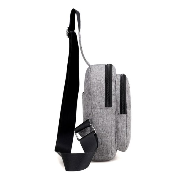 

oxford cloth men crossbody bags retro sports outdoor messenger bags leisure multi-function bag mobile phone coin bag zipper