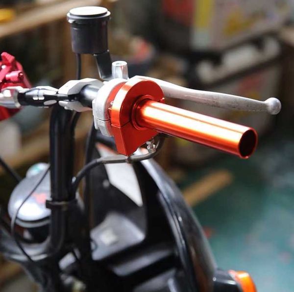 

motorcycle parts throttle grips settle twist gas throttle handle dirt pit bikes atv utv 50-160cc 7/8'' 22mm handbar