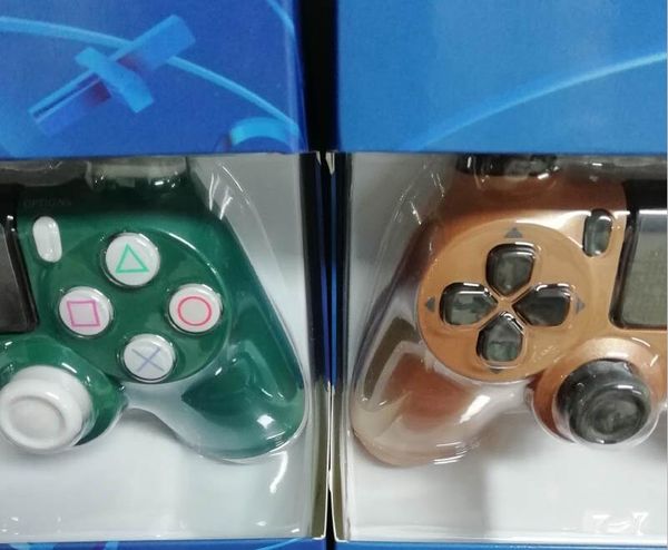 

wireless bluetooth controller play shock wireless controller vibration joystick gamepad game controllers with retail box fast ship