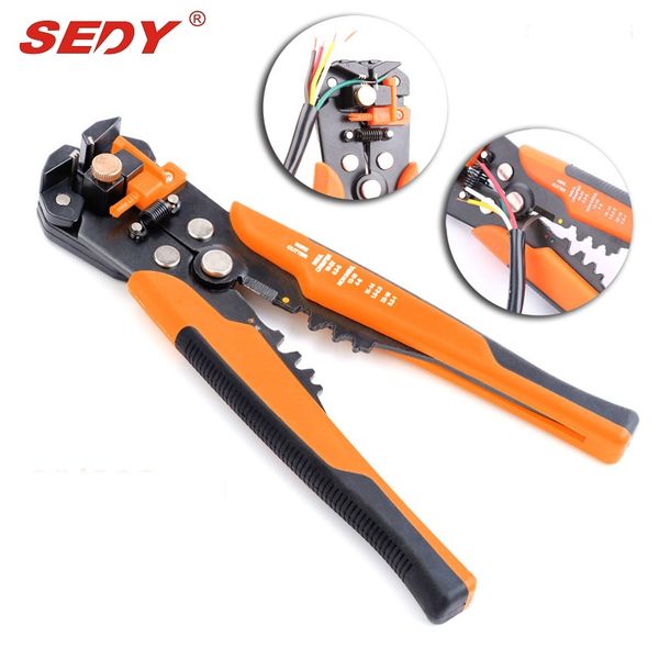 

multifunctional cable wire stripper plier cutter crimper automatic multifunctional crimping stripping plier tools