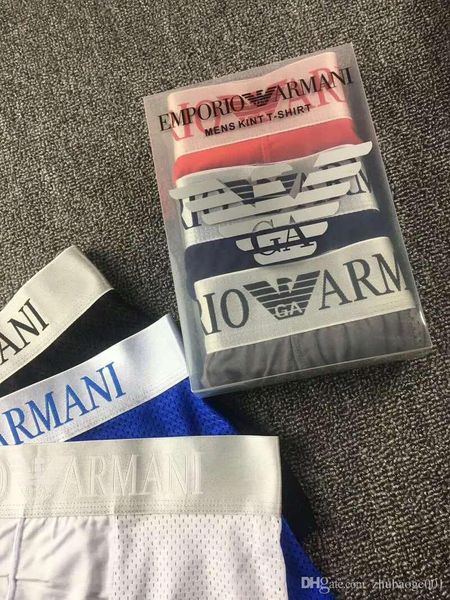 

3pcs/lot 11 colors cotton men boxers breathable mens underwear branded boxers logo underwear male boxer, Black;white