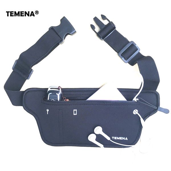 

2pcs/lot men women running waist belt bag phone holder jogging belly fanny packs gym fitness bags sport running accessories