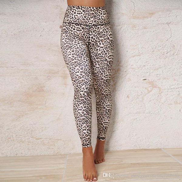 

leopard womens leggings yoga pants ins high waist pants quick drying gym leggings womens clothes, Black;white