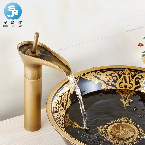 

rui to fake something antique wash basin faucet full copper restore ancient ways and cold basin water tap originality wine glass type