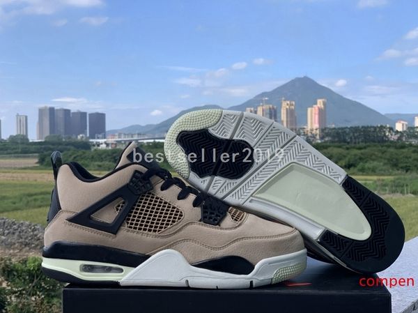 

2019 дешевые 4 4s wmns mushroom mens basketball обувь дизайнер кроссовки кроссовки black sail baloncesto де chaussures hommes спорт размер 1