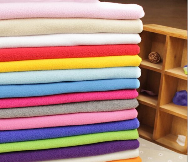 

polar fleece fabric handmade doll dolls fabric 12 color options diy background cloth garment blanket, Black;white