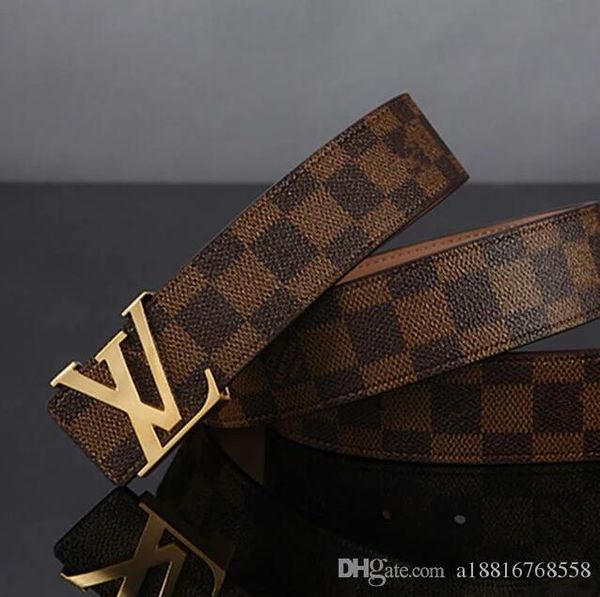 

spring new arrival fashion man big buckle designer belts me, Black;brown