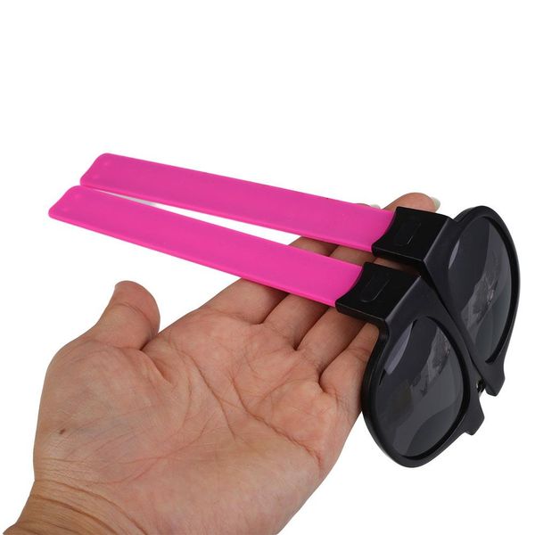 

outdoor pops slap snap bracelet sunglasses summer uv400 funny women