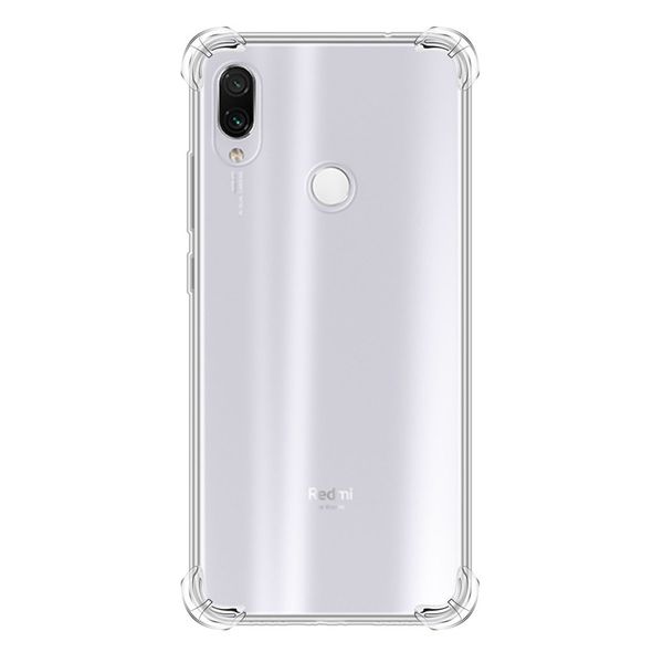 

противоударный прозрачный чехол для xiaomi redmi 7 / redmi 7a / redmi k20 / redmi 6 pro / redmi note 7 снимите защитную заднюю крышку + реме