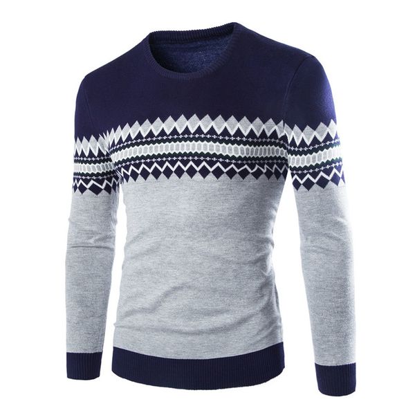 

autumn new models round neck long-sleeved men's sweater pullover thin coat men's clothing sweaters, White;black