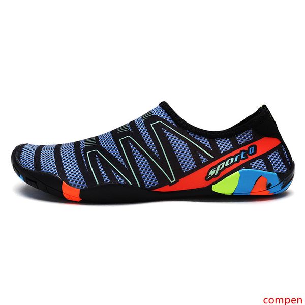 

lightgreen woman beach summer outdoor wading shoes swimming slipper on surf quick-drying aqua shoes skin sock striped water shoes