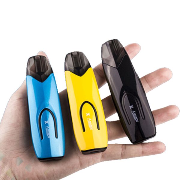 

Authentic Kamry X Pod Kit Built-in 650mAh Battery With 2ml Atomizer Cartridge 1.4ohm Coil Arc-Shaped Body fit Thick Oil DHL Free