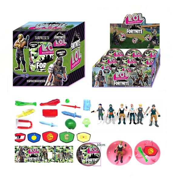 

2019 action figure cartoon fort night pla tic doll toy funko pop kid unpacking doll girl funny dre up gift chri tma