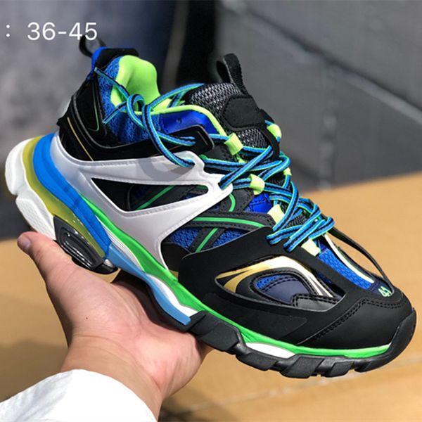 

2019 кроссовки Paris трек релиз 3 тесс мужчины gomma maille черный для женщин Triple S Clunky Sneaker Sne