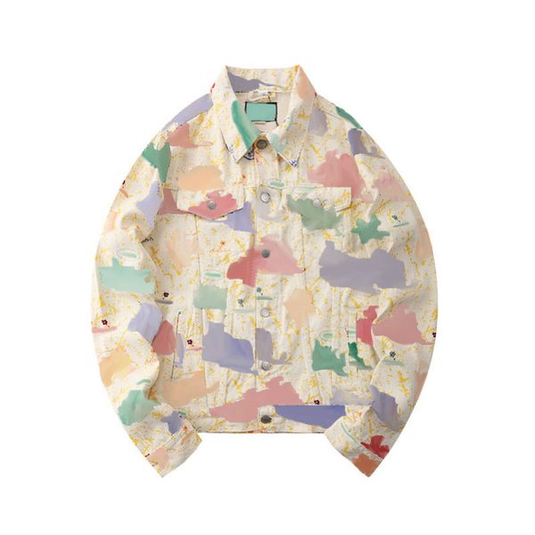 

mouse collaboration 20ss mens fashion jackets animal printed graphic in multi color throughout casual denim bomber hiphop wear sale, Black;brown