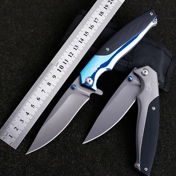 

style browning knife high hardness folding knife hiking camping hunting knives tactical gear outdoor survival knife blade factory