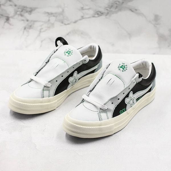 

latest one star ox tyler the creator x golf le fleur ttc canvas shoes trending designer trainer sports mens woman causal skate sneaker t01, Black