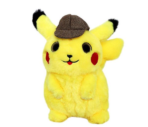detective pikachu cuddly toy